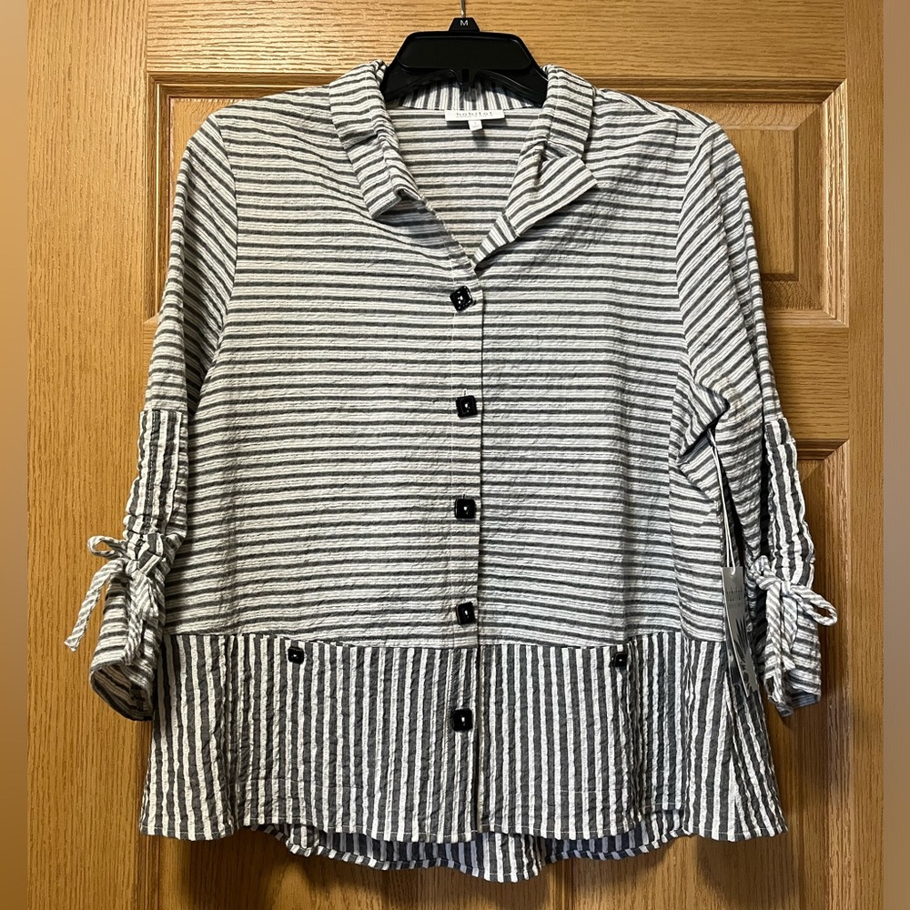 Brand new, button-down top